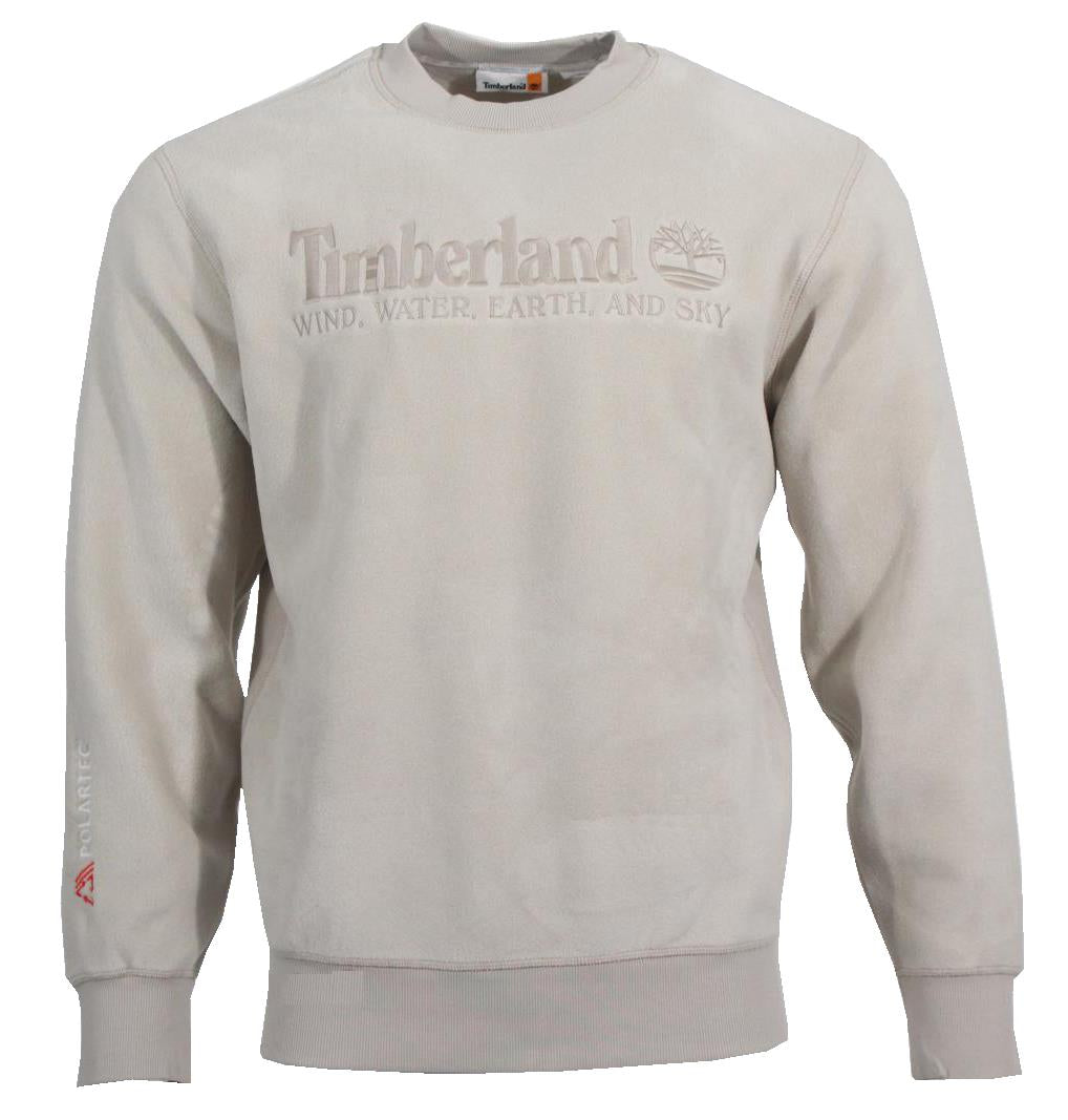 Timberland Rundhals Fleece Pullover - Creme