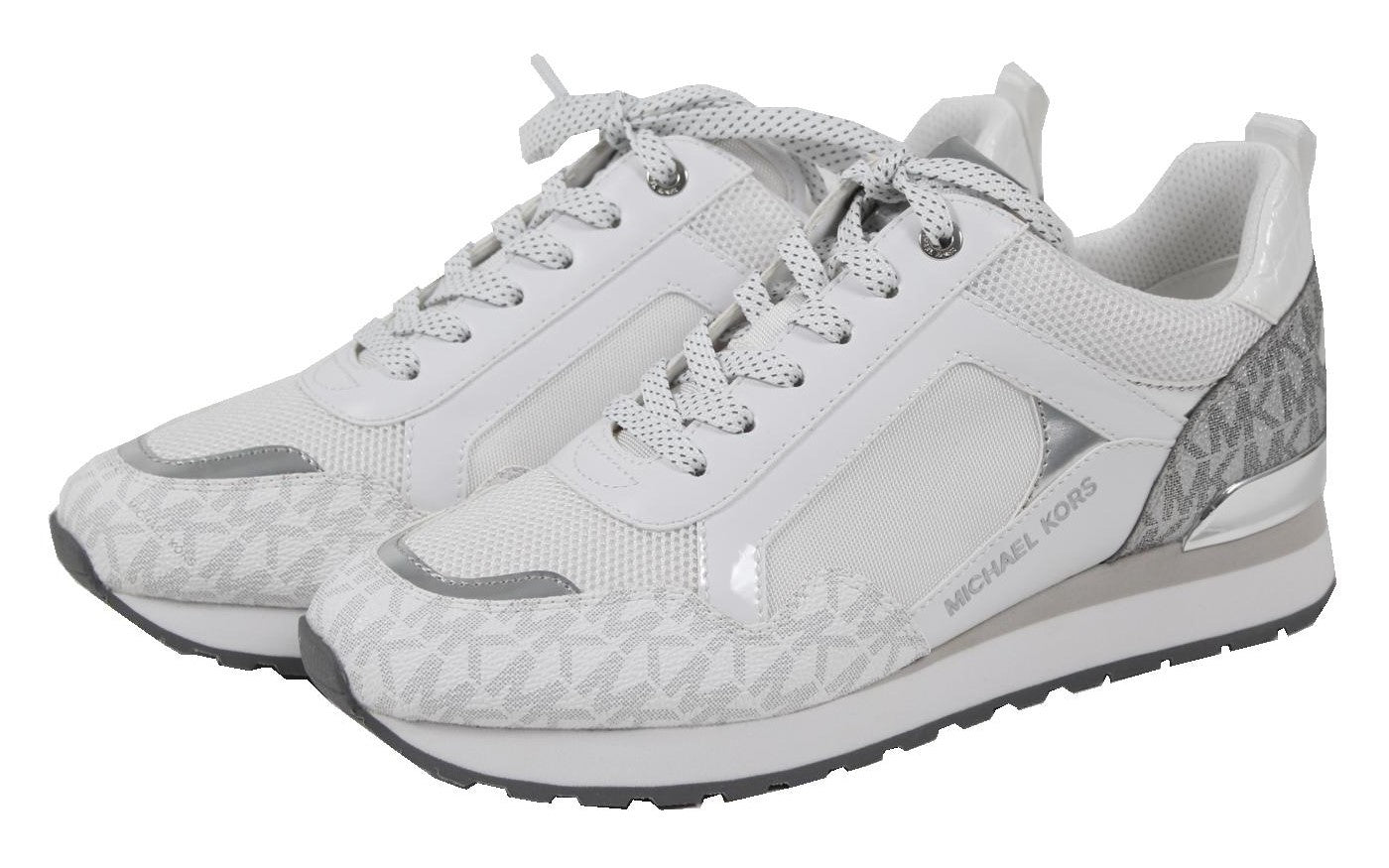 Michael Kors Damen Schuhe- Wilma Trainer - Optic White/Silver