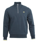 Fred Perry Half-Zip Pullover - M3574 - Marine