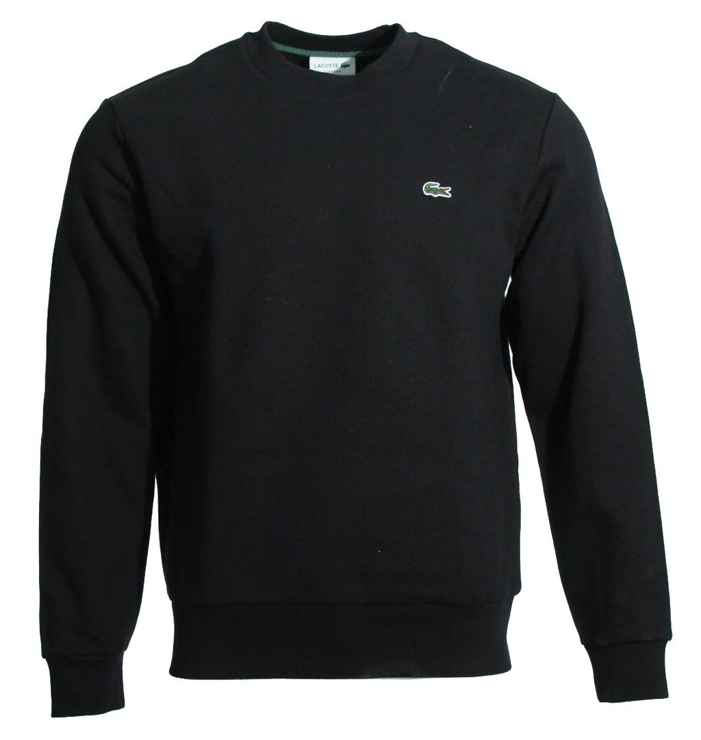 Lacoste Herren Rundhals Pullover - Schwarz