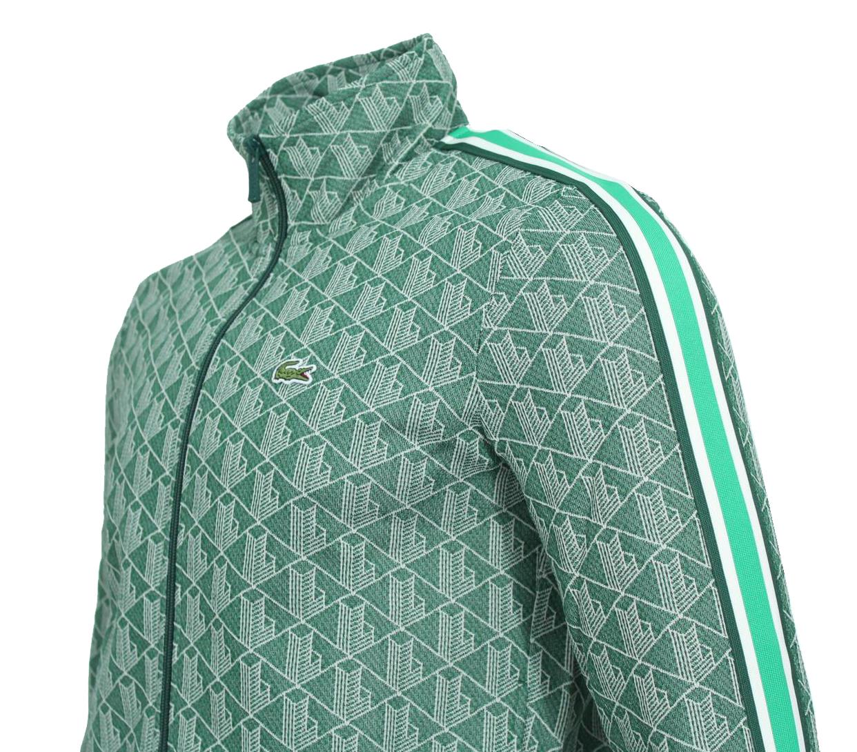Lacoste Herren Monogram Jacke - Hellgrün