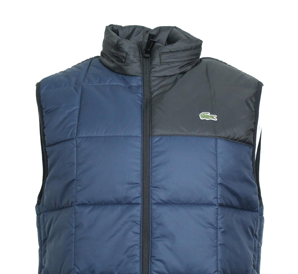 Lacoste Herren Steppweste - Navy/Schwarz