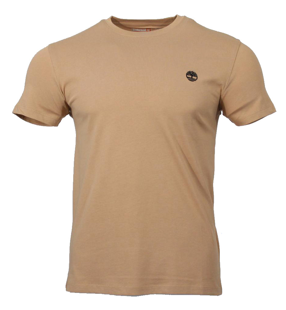 Timberland Herren Rundhals T-Shirt - Hellbraun