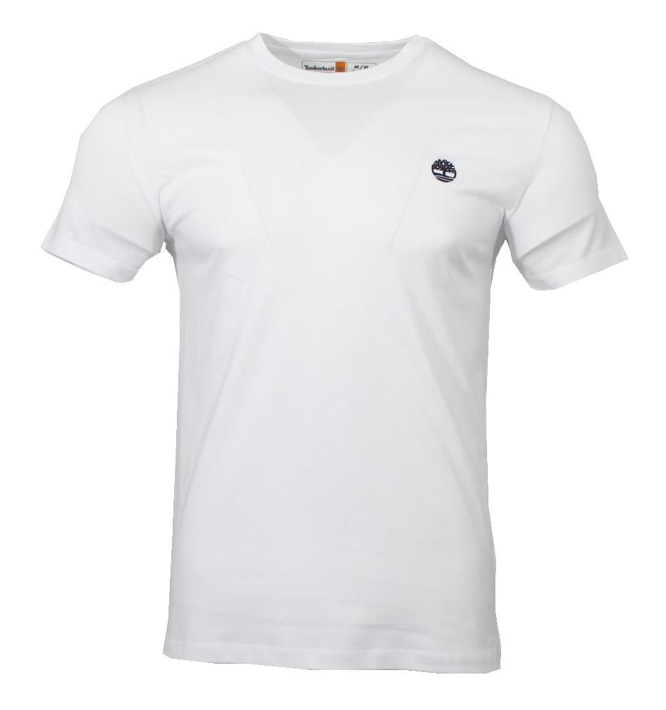 Timberland Herren Rundhals T-Shirt - Weiß