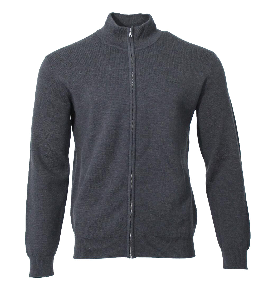 Lacoste Herren Cardigan / Strickjacke - Grau