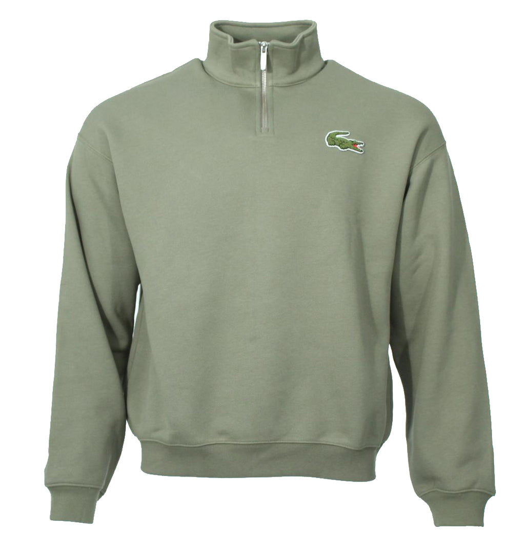 Lacoste Herren Half Zip Pullover - Grün