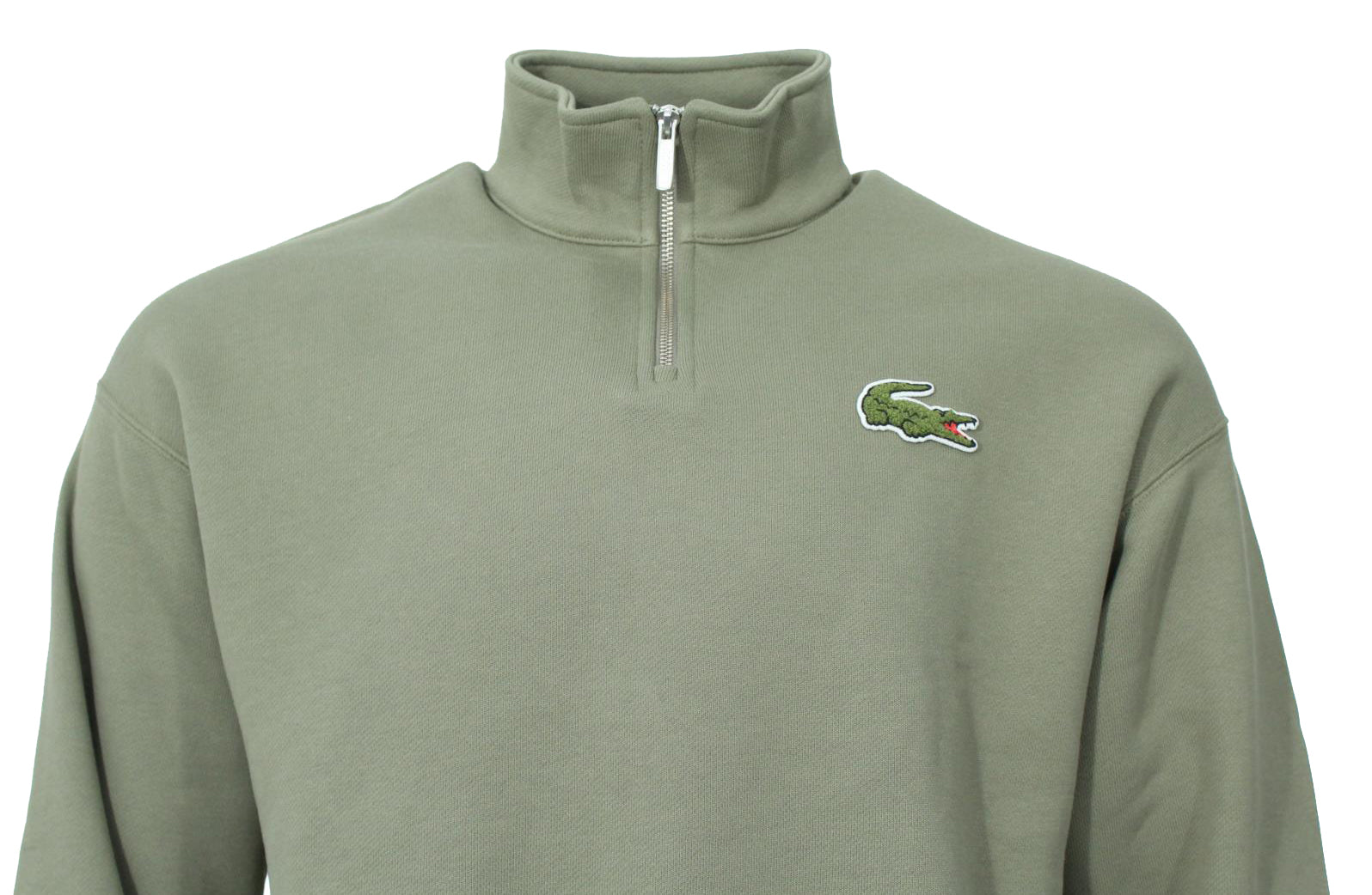 Lacoste Herren Half Zip Pullover - Grün