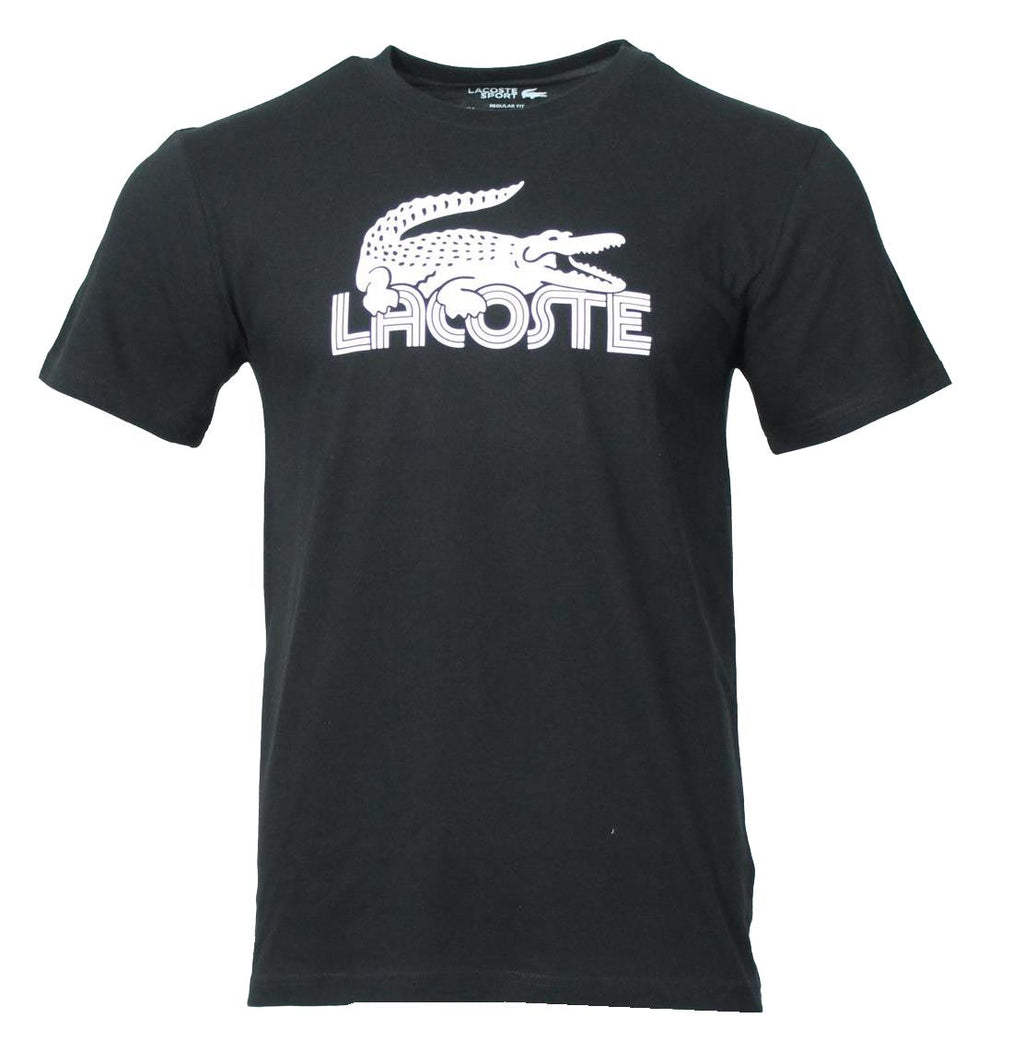 Lacoste Herren Ultra Dry T-Shirt - Schwarz