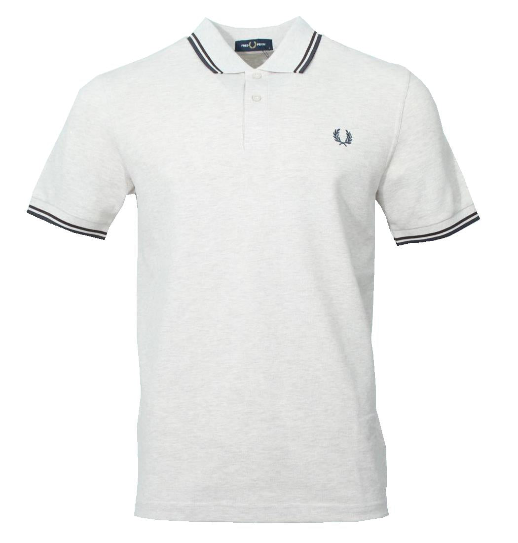 Fred Perry Polo - M3600 - Hellbraun meliert