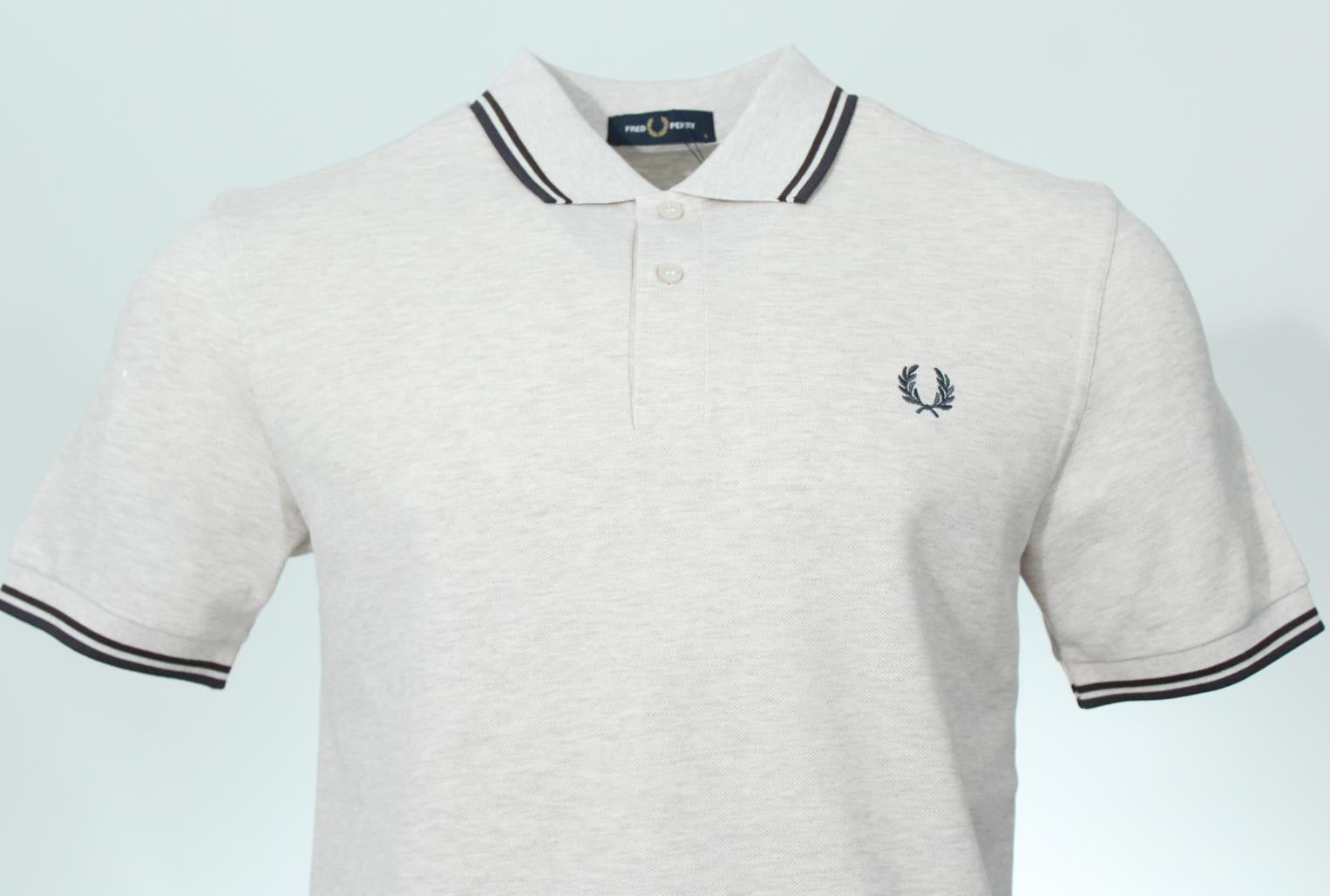 Fred Perry Polo - M3600 - Hellbraun meliert