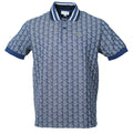 Lacoste Herren Monogram Polo - Dunkelblau