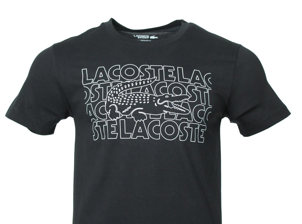 Lacoste T-Shirt Ultry Dry - Schwarz