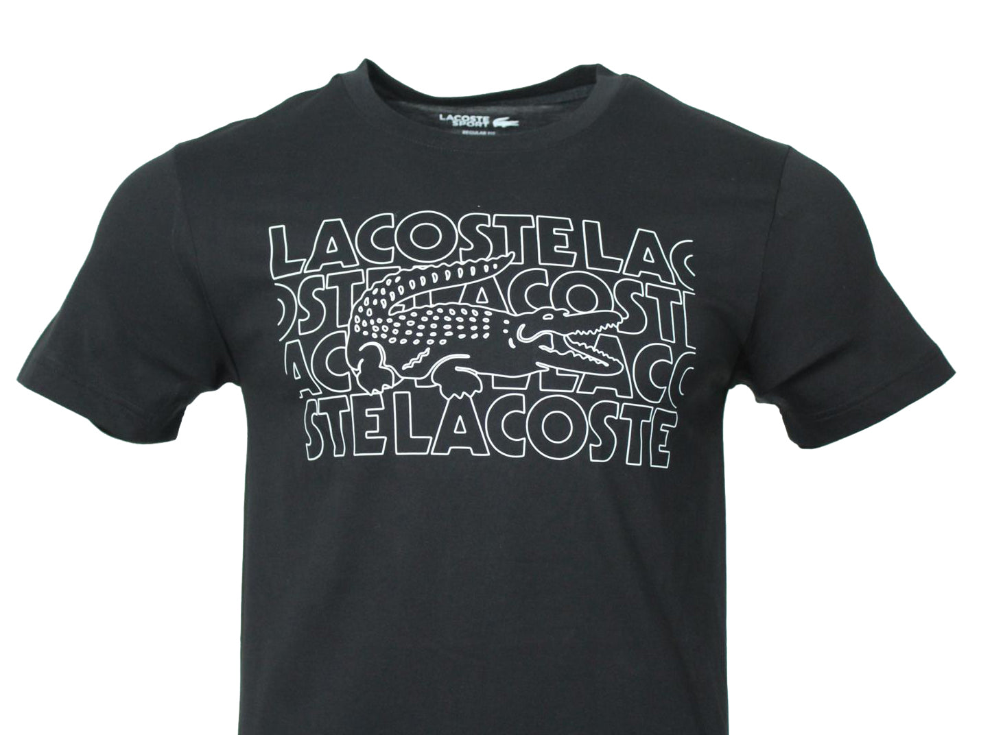 Lacoste T-Shirt Ultry Dry - Schwarz