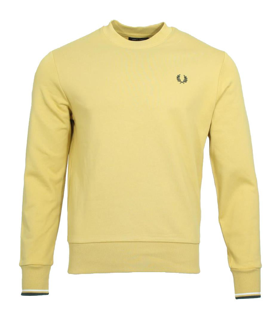 Fred Perry Rundhals Pullover - M7535 - Honey
