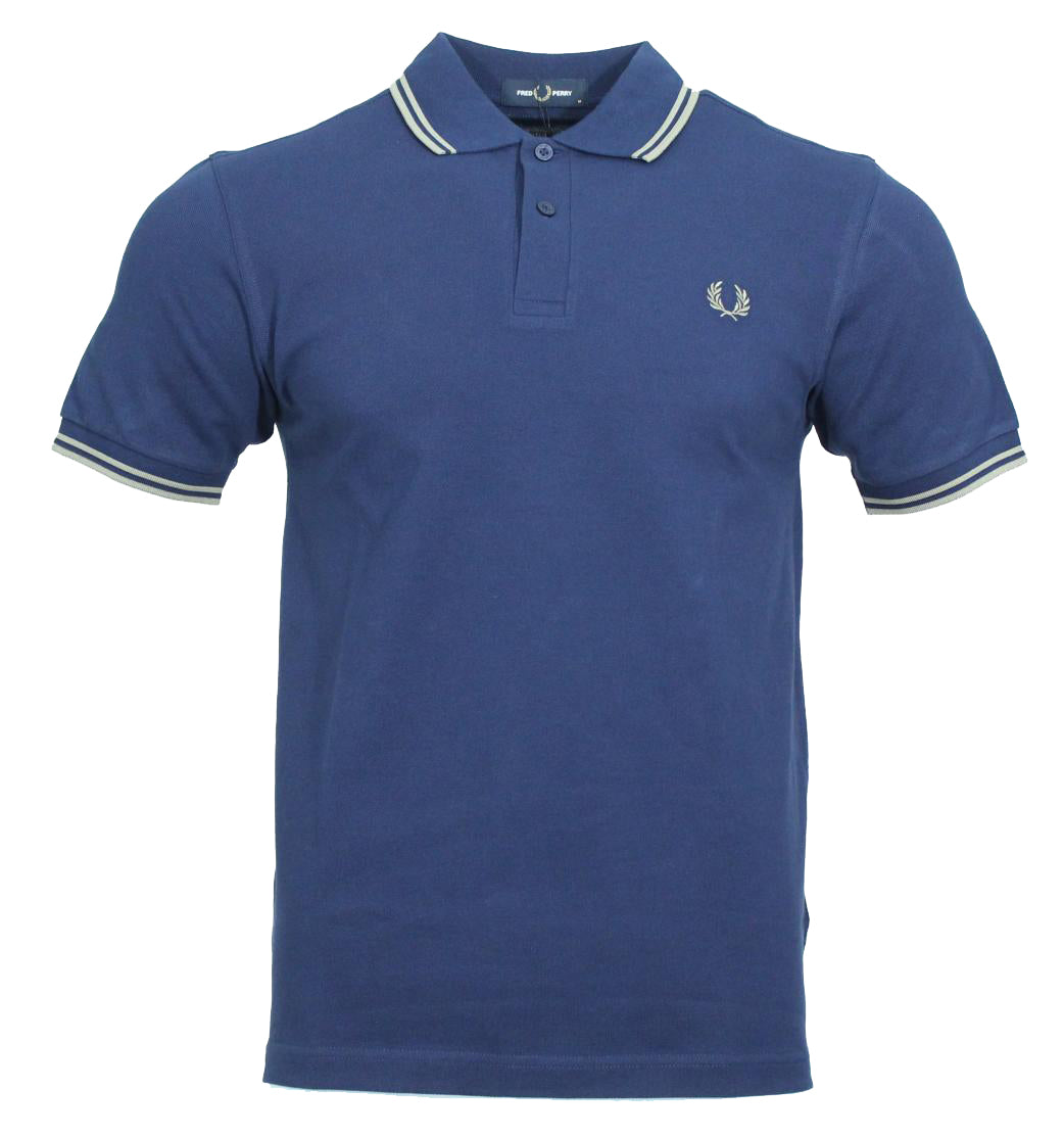 Fred Perry Polo - M3600 - Navy/Grün