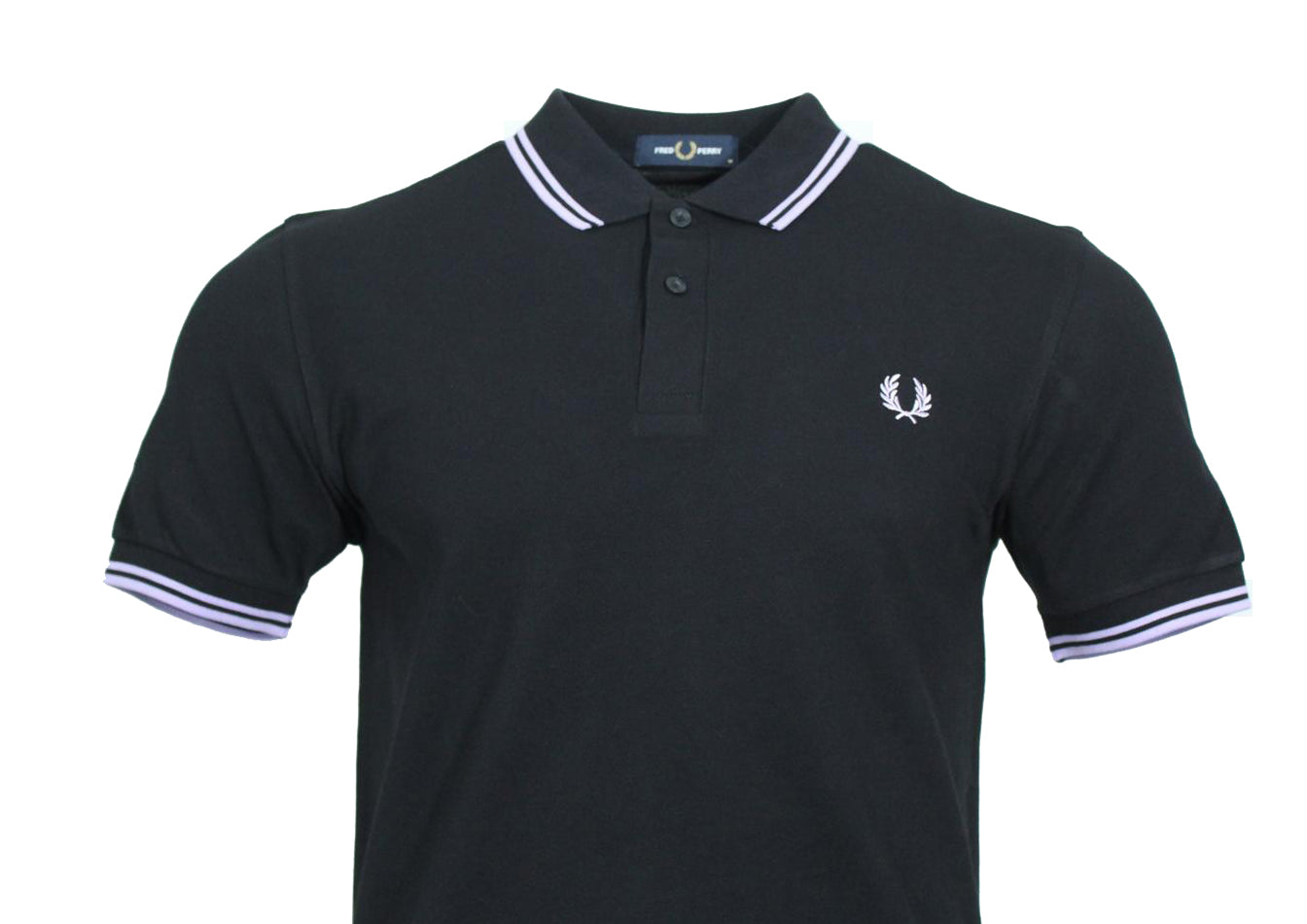 Fred Perry Polo - M3600 - Schwarz/Lila