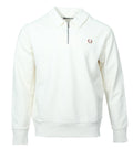 Fred Perry Half-Zip Pullover - M6639 - Ecru