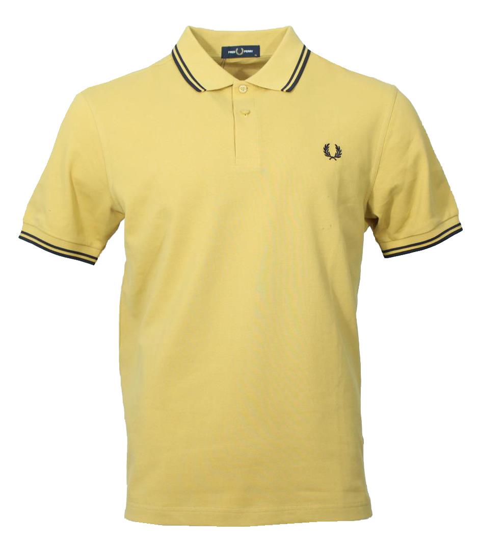 Fred Perry Polo - M3600 - Honey/Navy