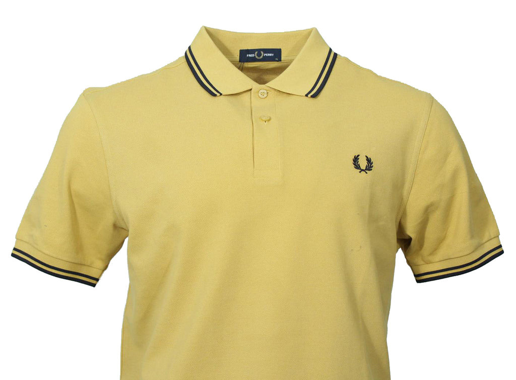 Fred Perry Polo - M3600 - Honey/Navy