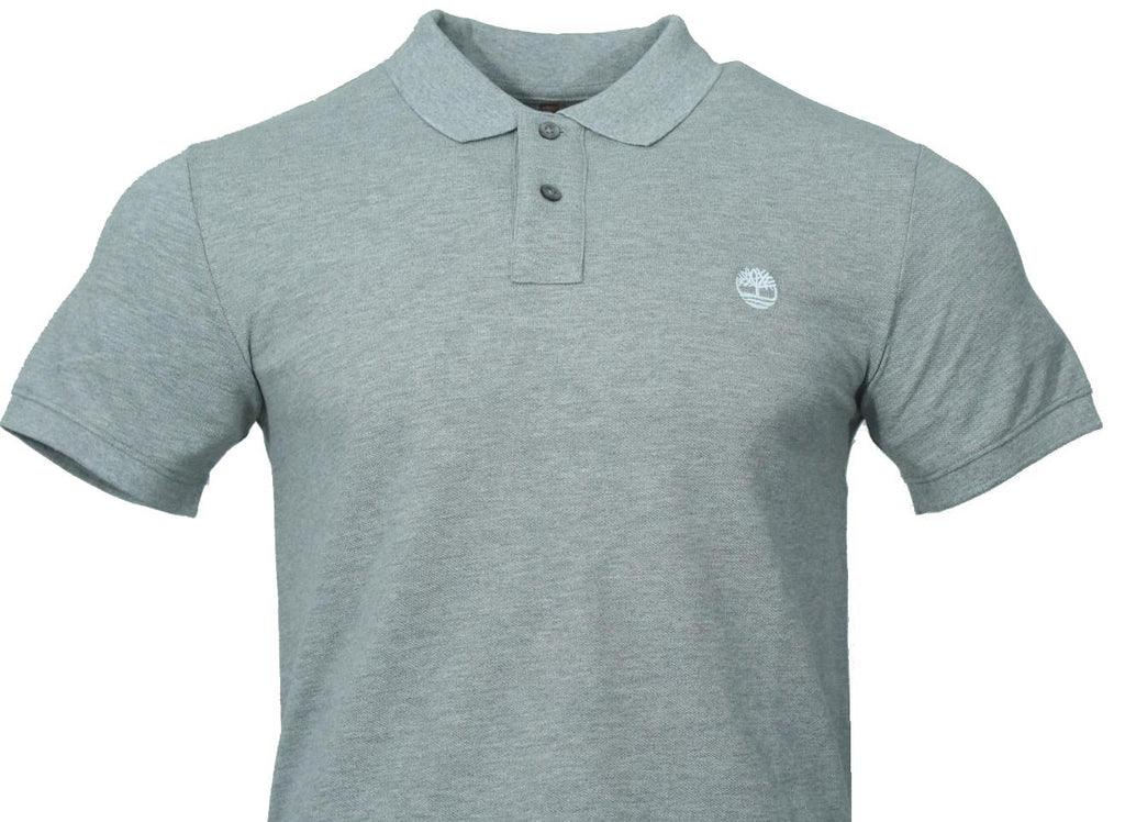 Timberland Herren Kurzarm Polo - Grau