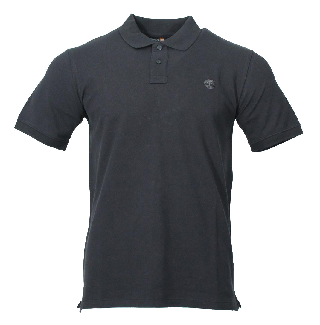 Timberland Herren Kurzarm Polo - Schwarz