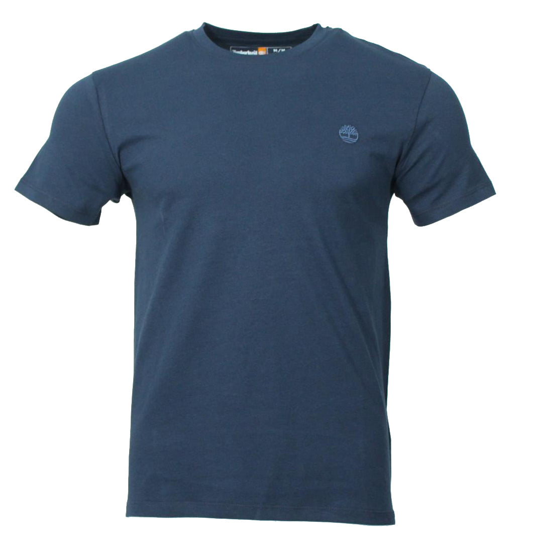 Timberland Herren Rundhals Slim Fit T-Shirt - Navy