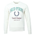 Fred Perry Rundhals Pullover - M9891 - Ecru
