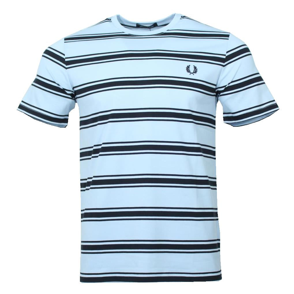 Fred Perry T-Shirt - M9851 - Blau gestreift