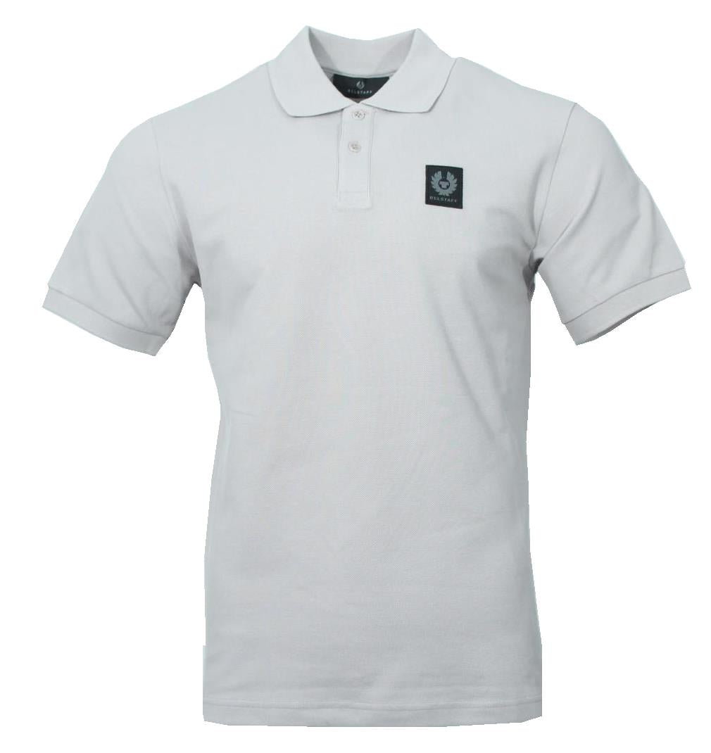 Belstaff Herren Kurzarm Polo - Hellgrau