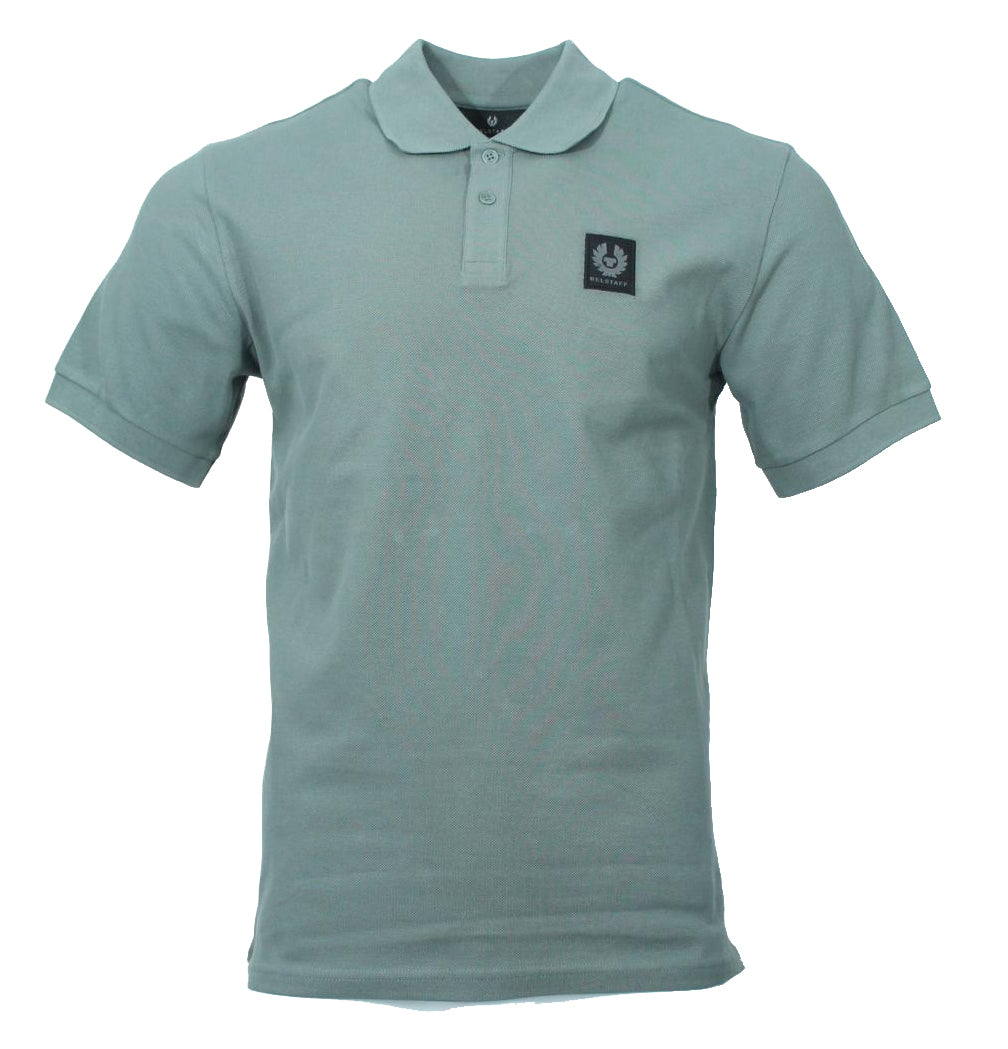 Belstaff Herren Kurzarm Polo - Mineral Green
