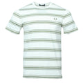 Fred Perry T-Shirt - M9851 - Creme gestreift