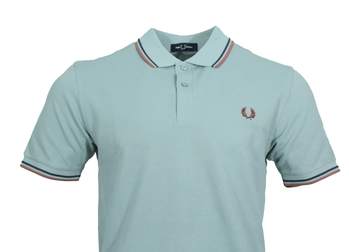 Fred Perry Polo - M3600 - Silver Blue