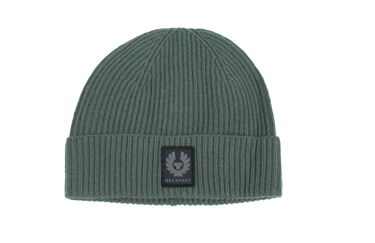 Belstaff Beanie / Wollmütze - Grün