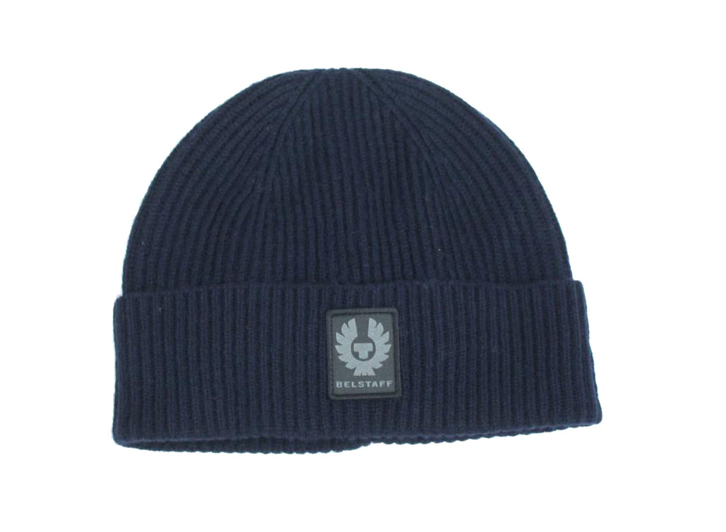 Belstaff Beanie / Wollmütze - Navy
