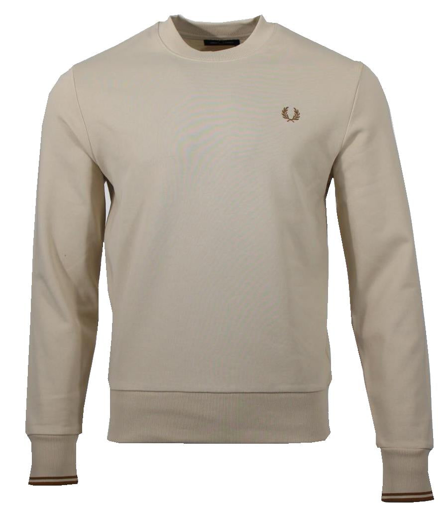 Fred Perry Rundhals Pullover - M7535 - Creme