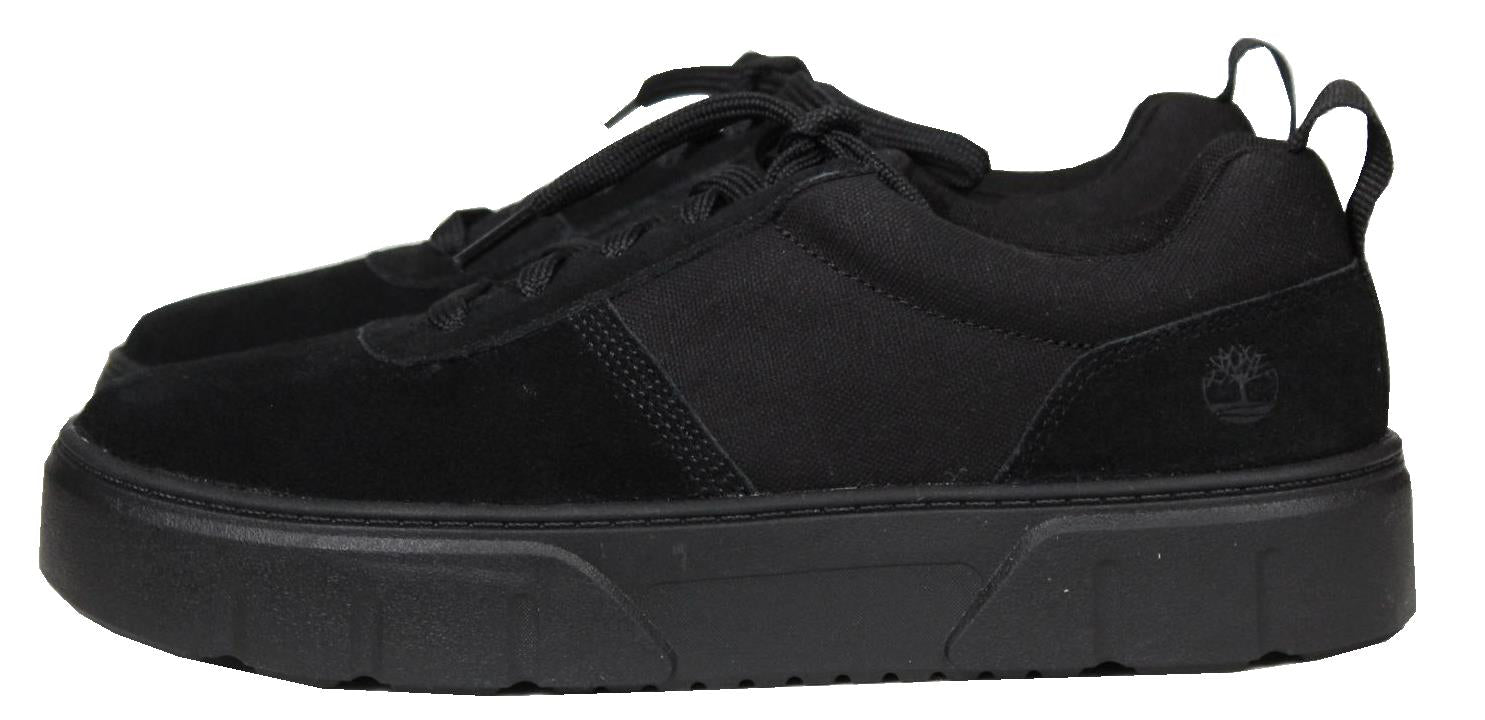 Timberland Laurel Court Low Lace Sneaker - Black Suede