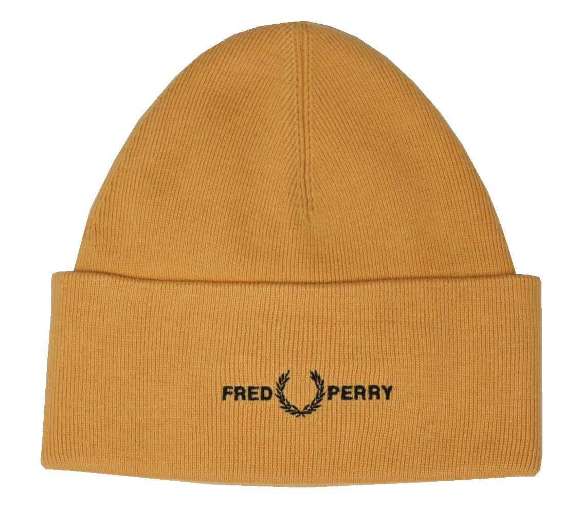 Fred Perry Beanie-Mütze - C4114 - Gold