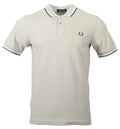 Fred Perry Polo - M3600 - Light Oyester