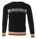 Desigual Rundhals Pullover - Schwarz