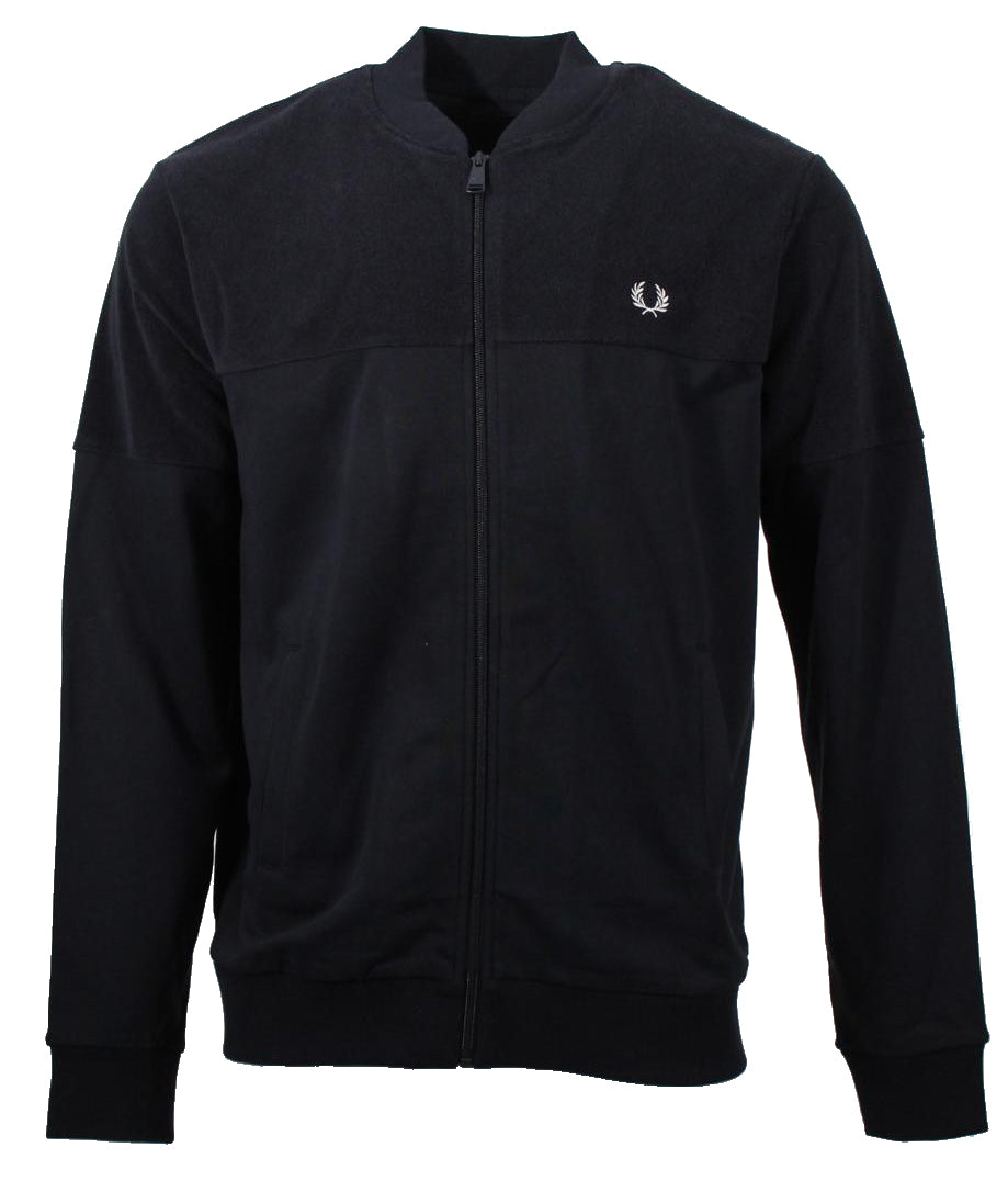 Fred Perry Herren Full Zip Jacke - J3560 - Navy