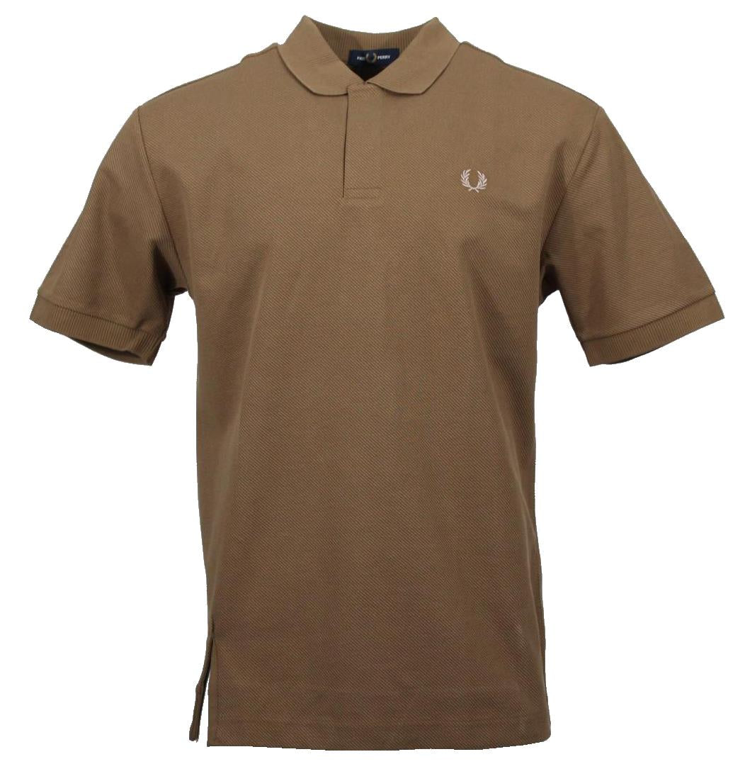 Fred Perry Kurzarm Polo - M5704 - Braun