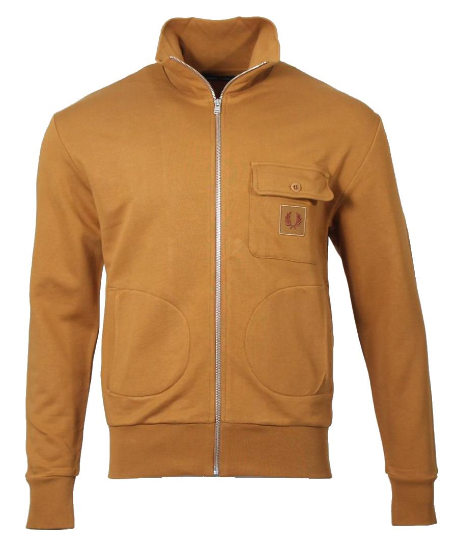 Fred Perry Track Jacket - J6807 - Braun