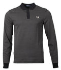 Fred Perry Polo - M6592 - Schwarz/Grau