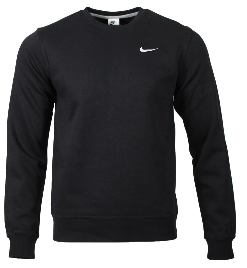 Nike Herren Rundhals Pullover - Schwarz