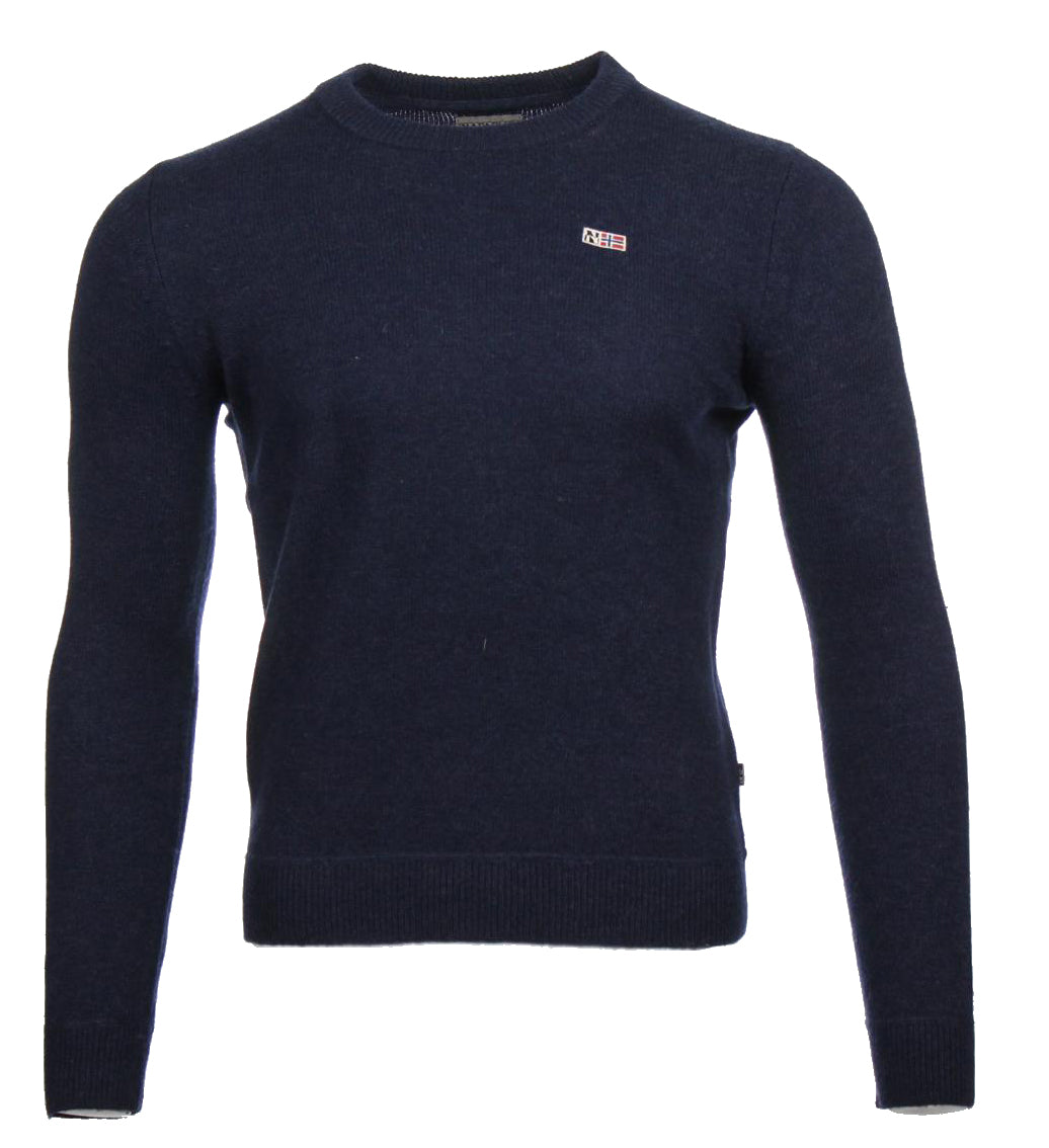Napapijri Rundhals Pullover - Navy