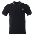Fred Perry Kurzarm Polo - M1618 - Navy