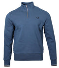 Fred Perry Half-Zip Pullover - M3574 - Blau
