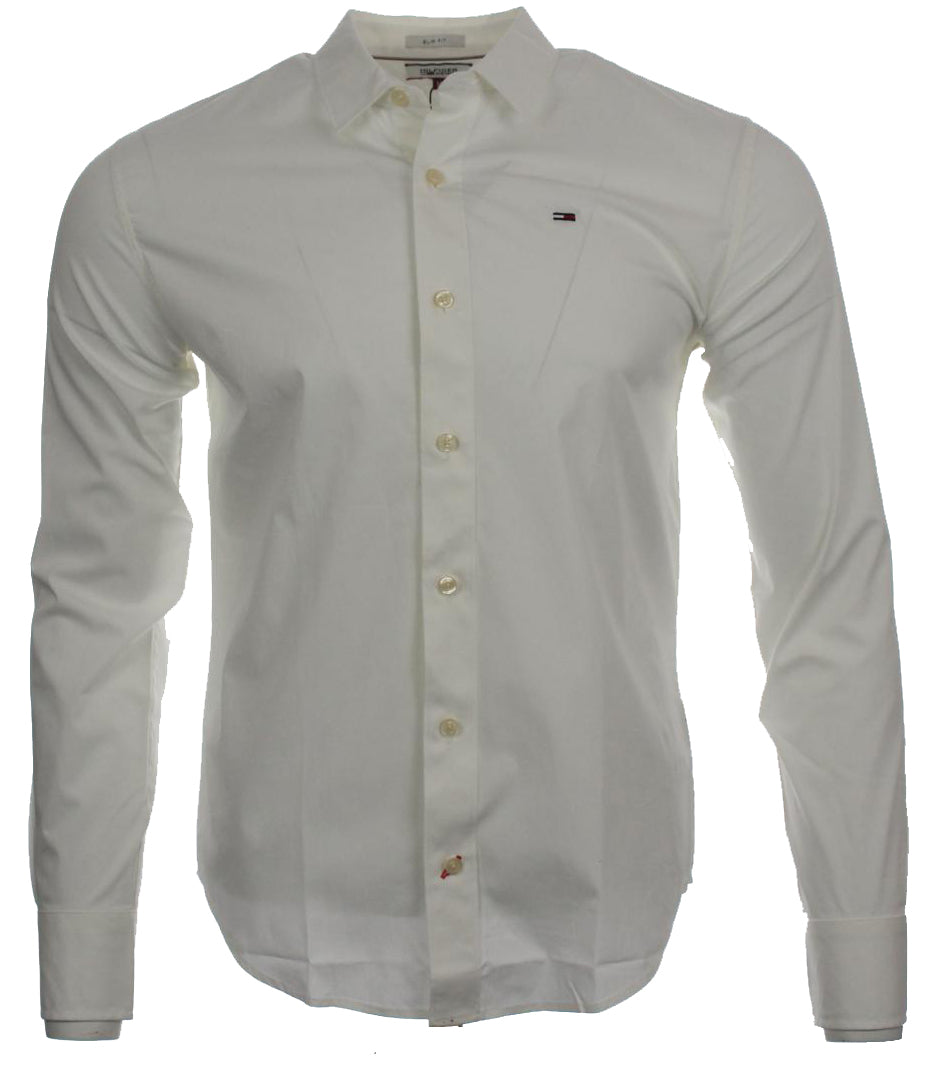 Tommy Hilfiger Hemd - Slim Fit - Weiß