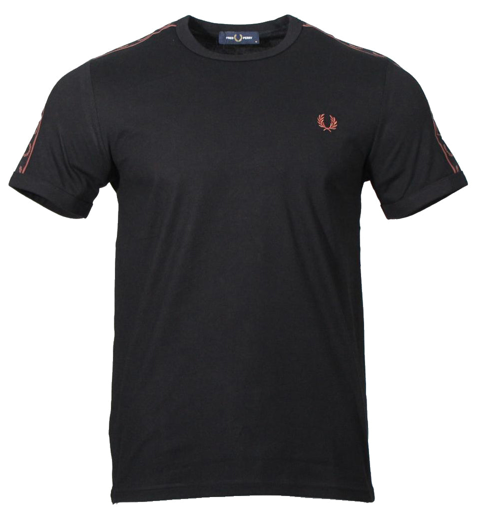 Fred Perry T-Shirt - M4613 - Schwarz