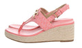 Michael Kors Damen Sandale - Camila Wedge - Grapefruit